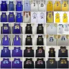 2024 Ed City Basketball Austin Reaves Jersey 15 Men Team LeBron James 23 Dangelo Russell 1 tjänade för Sport Fans Association Black Purple Yellow White Blue