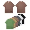 M4xl Summer Cotton Mens Tshirt Shortsleve Man Shirt Short Short Pure Color S Clood Shirts Tops Tops Time Mens Clothing 240416