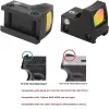 Scopes Mini RMR Red Dot Sight Scope Scope Collimator Glock Reflex Прицелы подходят для 20 -миллиметровой роли