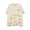 メンズデザイナーのための特大のTシャツルーズシャツTシャツスウェットシャツティーシャツティーサマーレタープリントシャツ高品質のTシャツヒップホップストリートウェアTシャツ