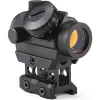 Zakres 1x20 RDS25 Red Dot Sight 4 MOA Red Dot Sight Scope z 1 -calową montażą pionową Airsoft Hunting Akcesoria