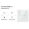 Control Wall Smart Wifi Light Switch Inteligente Interruptor Glass Screen Touch Panel Voice Remote Control Wireless by Alexa Google Home