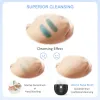 Scrubbers Liberex Limpeza facial elétrica Brush Sonic Face Cleansing Silicone Brush Cabeça Limpeza profunda para cuidados com a pele do rosto