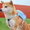 Hundbärare husdjur valp ryggsäckar med koppel bulid-in poop väska dispenser no-pull justerbar rem husdjur själv för små medelstora hundar