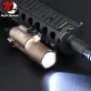 Zakresy taktyczne Surefir x300U Latarka Biała LED Strobe Hunting Pistol Pistolet Pistolet Zwiadowcze Lekkie Airsoft Accesories Lanterna Tatica