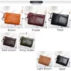 Brieftaschen Ladies Retro Women Cash Clip Money Clips Geschenktaschen -ID -Kartenhalter Herren Brieftaschenmünze Geldbörse