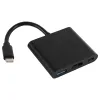 Finders 2X HDMI USB C Adapter Hub dla Nintendo Switch 1080p Type C do HDMI Converter Dock Kabel do przełącznika Nintendo