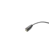 Adattatore per cuffie per telefoni cellulari da 3,5 mm in oro CTIA e OMTP Standard Black Universal Conversion Cable Gomente