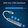 USB C Hub naar HDMI-compatibele USB 3.0 2.0 4 Poort RJ45 Type C Hub voor MacBook Pro Air Card Reader USB Splitter voor laptop USB Hub