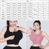 Cloud Hide Women Sports Bra do dużego piersi wysokie uderzenie S-5xl bieliznę Lady Fiess Yoga Tank