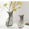 Vases Creative Crafts Glass Vase Transparent Hydroponic Flower Pots Desk Decoration Artificial Decorative Floral Arrangement