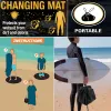 Väskor 50 cm/90 cm/130 cm Hållbar Wetsuit Byt MAT Waterproof Drybag Wet Bag Bra för surfare Wetsuits Dive Shoes Wet Shirts
