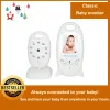 Kamera 2,0 tum Audio Wireless Baby Phone Security Camera VB601 Temperaturövervakning 2 Way Talk Infrared Night Vision Baby Monitor