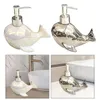 Storage Bottles Hand Soap Dispenser 14oz Refillable Empty Pump Bottle Bathroom Lotion Dispensers For Shop Bar Restaurant