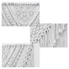 Tapestries Bohemian Macrame Wall Hanging Tassel Boho Tapestry منسوجة يدويًا للديكور المنزل غرفة نوم غرفة نوم الديكور