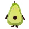 Dolls Squishy Avocado Doll Plush Toy Happy Green Fruit Plushie Peluche Down Cotton Sleeping Long Kawaii Pillow Food Appeasing Kids