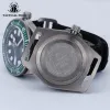 Montre Tactical Frog FXD V4 Titanium Dive Watch for Men 42mm NH35 Mouvement automatique Sapphire mécanique 200m étanche BGW9 Lumineuse