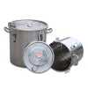 Machines 33L 304 Fermentation du baril en acier inoxydable Barrel Fruit Vin Wine Making Making Equipment, Huile, Soup et aliments Rangement