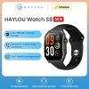 Watches Haylou Watch S8 Smart Watch 1.96 ''AMOLED CUVED SCREN SMARTWATCH BLUETOOTH 전화 전화 AI VIOCE Assistant Smartwatches for Men