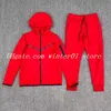 Été et automne Sportswear Tech Fleece Set Designer Techfleece Tracksuit Mens Womans Sports Jogger Pantal