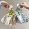 Ny kinesisk stil knuthandväska Tassel Fr Pendant Chegsam accores Temperament Enkel handväskor handväskor liten föremål påse v2js#