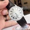 DIALS BEWEGING Automatische horloges Carrtier Pick Up Lekken New London Solo Series Fine Steel Quartz Mens Watches