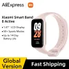 Armbänder 2023 Neue globale Version Xiaomi Smart Band 8 Active1.47 "LCD -Display Bluetooth 5ATM wasserdicht 50+ Sport Modesheart Rate Monitor