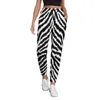 Pantalon de femme Zebra Print Jogger Cool Zebras Design Skin Design de survêtement décontracté à grande taille Pantal