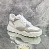 2024 Designer Men Shoes Causal Moda Mulher Couro Lace Up Plataforma Sole Sneakers White Black Men Velvet Suede XSD230405