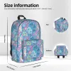 Sacs Lily Pulitzer sac à dos boy girl bookbag enfants sacs scolaires dessin animé pour enfants sac à dos ordinateur portable à sacs à dos de pavé