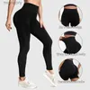 Treavilhões femininos Yoga Fitness Fitness Treinamento contínuo Pontas apertadas Pressões elegantes calças de ginástica calça feminina YQ240422