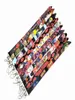 Handy -Gurte Charms 10pcs Japan Anime Cartoon Hals Lanyard PDA Key Id Halter Abzeichen Langes Armband Ganz für Boy Girl5671745