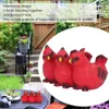 Vases Cardinal Bird Planter Triplet Birds Succulent Pot créatif Trois petits fleuris