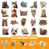 50Pcs Funny Cat Stickers Adorable, Kawaii and Colorful Decals Perfect for Water Bottles, Laptops and phone Motorcycle decals waterproof sticker