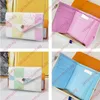 Designer Damierlicious Zippy Organizer Zipper Wallet Coin Clip Victorine Plånböcker Fällande spänne kuvert hobo Purses Women High Quality Credit Card Holder Pouch