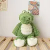 Jouet de crocodile vert en peluche en peluche en 22 cm