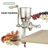 Grinders Household manual grinder hand shake food corn coffee bean grinder stainless steel grinder manual coffee bean grinder