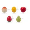 Storage Bottles Cute Fruits Shape Face Cream Dispenser Box Pot Reusable Empty Lotion Bottle Colorful Sample Women