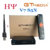 Receptores FTA 1080P GTMEDIA V7 S5X DVBS2 Receptor satelital con receptor digital WiFi USB GTMEDIA V7S2X Actualización Freesat V7S HD Sin aplicación