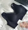 BRAS BRAS Women's Filsless Mesh Push Up Bra Waterdrop Shape Cup V Kamizel Typ Bezprzewodnik Bezprzewodowy Wygodna miękka bielizna