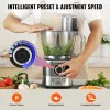 Blenders VOR FOODROCTEROR 14 -CUP -Gemüsehacker zum Hacken des Mischens SlicingPureand -Kneten Teig 650 Watt Edelstahlklinge