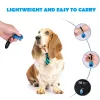 AIDS 2/Pack Dog Training Clicker met verstelbare polsband Duurzaam lichtgewicht gemakkelijk te gebruiken voor Cats Puppy Birds Paarden