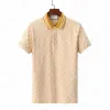 Designers shirts de polos pour hommes pour l'homme focus broderie jarreter serpents petites abeilles imprimer vêtements vêtements cottom vêtements t-shirts