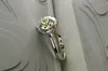 Rings Brand Vecalon Female Solitaire Ring 4ct Diamond Diamond Cz 925 Sterling Sier Engagement Band per Women Drop Delivery Jewelry DHDSN