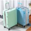 Luggage A880 Luggage female student travel case male sturdy and durable 24 inch aluminum frame trolley case