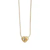 Hanger kettingen trendy hart ketting unieke sleutelbeen ketting legeringsmateriaal nek sieraden voor bruiloftsfeestje