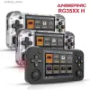 2024 Portable Game-spelers Anbernic RG35XX H Handheld Game Console Linux 3.5-inch I Scherm H700 Retro Video Game Player 3300MAH 64G 5528 Classic Games