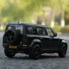 Bil Burago 1:25 Land Rover Defender 2022 Black Alloy Luxury Vehicle Diecast Cars Model Toy Collection Gift Birthday Present