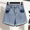 Plus taille l5xl y2k short denim pour femmes hautes fashion 2023 Summer Street sexy jean pant