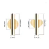 Vases 1PC Creative Wall Flower Set Nordic Style Sanging Tube Simple Gold Non Punching Décoration multifonctionnelle